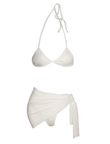White Assisi Bikini Set