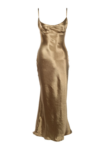 Gold Asti Dress