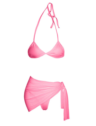 Pink Assisi Bikini Set